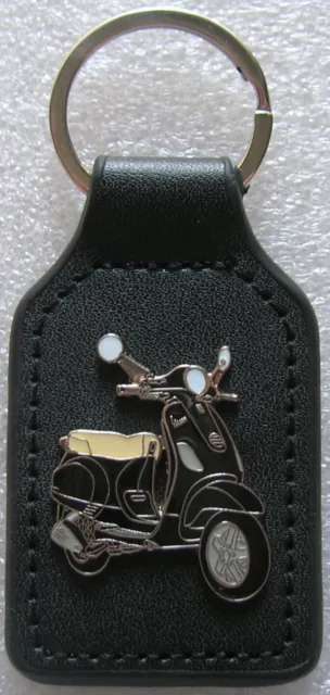 Schlüsselanhänger Piaggio Vespa LS 125 / LS125 schwarz black Roller Art 1136