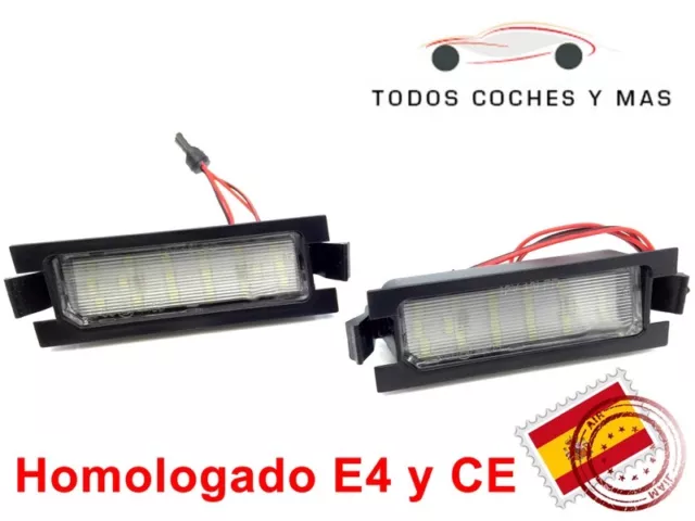 PLAFONES LED MATRICULA HYUNDAI i30 KIA CEE’D HOMOLGADO E4 CE LUCES LUZ ENVIO 24H