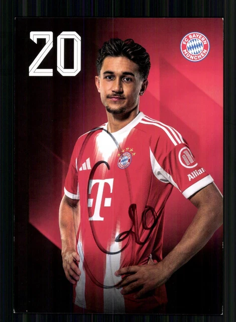 ORIGINAL AUTOGRAMM SERGE Gnabry FC Bayern München