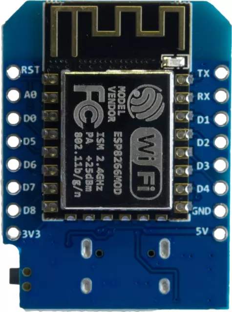 WEMOS D1 Mini ESP8266 USB-C WLAN Development Board Mikrocontroller 2