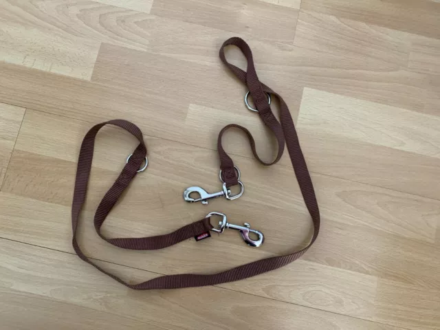 Nobby Hundeleine - grün - 2-fach verstellbar - 180 cm Länge