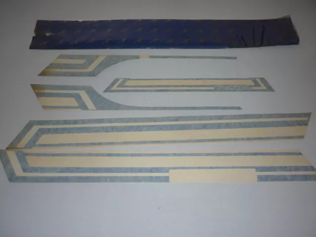 Kit Serie Strisce Adesive Colore Blu Vespa Px /Pxe 125/150/200 Tutte