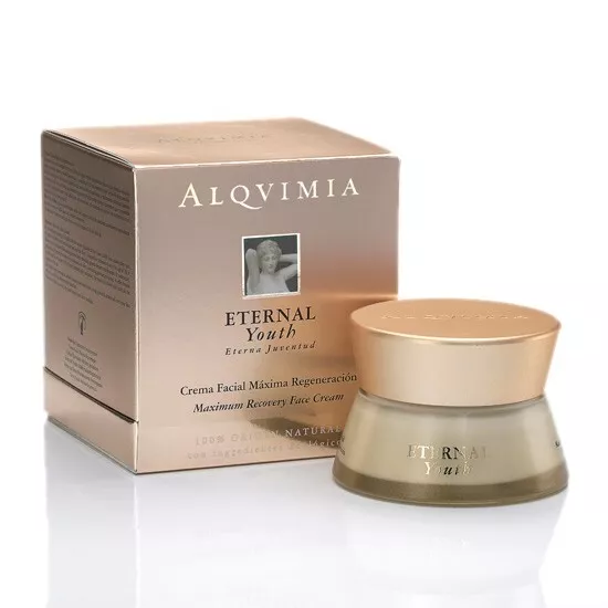 Crema Facial Máxima Regeneración Alqvimia Eternal Youth 50 Ml