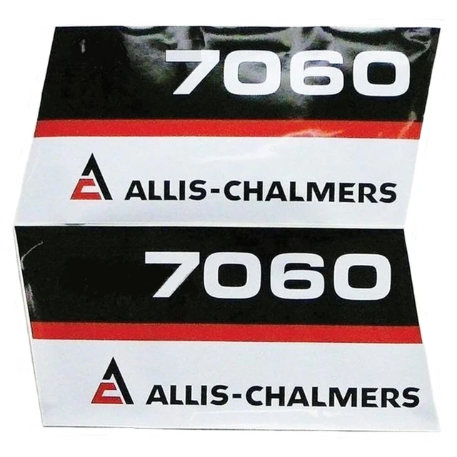 AC7060 7060 Hood Decal Set AC Fits Allis Chalmers Tractor