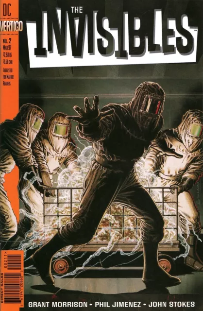 DC Comics Invisibles #2 (2nd Series, 1997) Comic Book High Grade