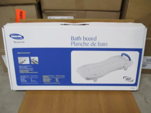 Invacare Bath Board 350Lbs Safty You Can Trust Part#H112, New