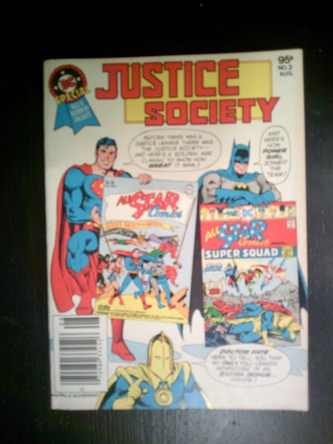 DC Special Blue Ribbon Digest   Justice Society #3  1980