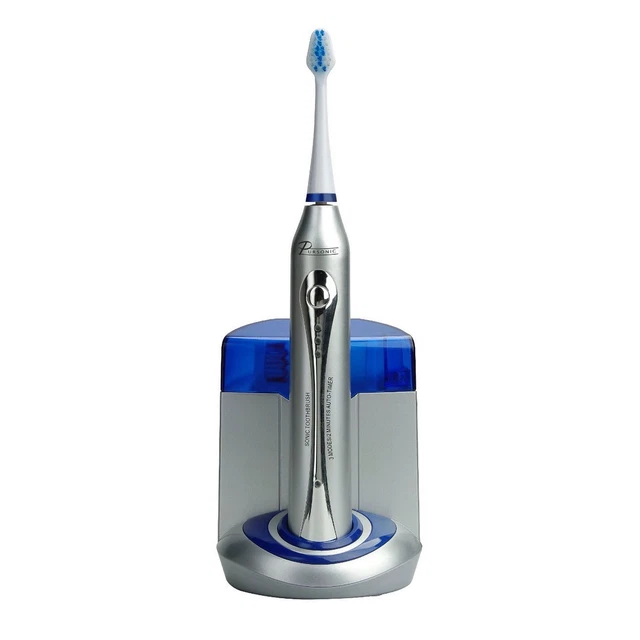 Cepillo de dientes Puresonic Sonic con función desinfectante UV con cabezal de cepillo adicional de 12