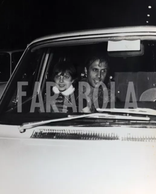 Photo de presse vintage Adriano Celentano Avec Le Fille Rosalind Années 60