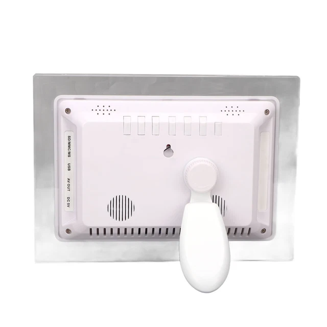 (Prise UE)Cadre Photo Intelligent 100-240V Cadre Photo Numérique à Vitesse