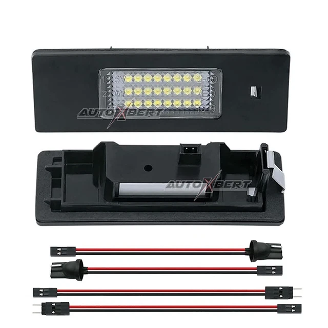 x2 illuminazione targa 6326716573 per BMW E81 E87 F20 F21 F06 F12 F13 i3 veicolo