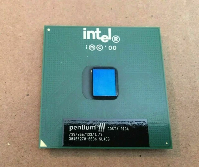 INTEL PENTIUM III SL4C8 1GHz / 256KB / 133MHz Socket 370 Processor 