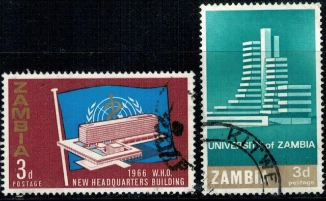 Lot 7530 - Zambia - 1966/1995 used stamp selection of 13