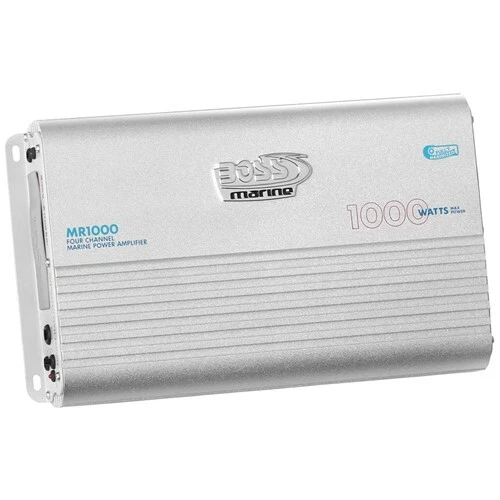 Boss Audio Power Amplifier, 1000 Watt, 4 Channel MR1000