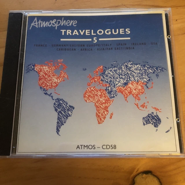 TRAVELOGUES 5 - ATMOSPHERE MUSIC LIBRARY - ATMOS - CD58 CD Samples £8.