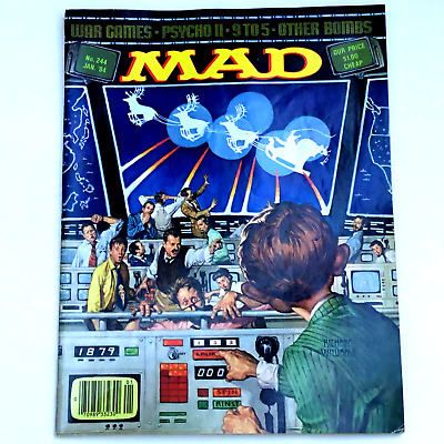 MAD Magazine January 1984 No. 244 issue Good Pre-Owned