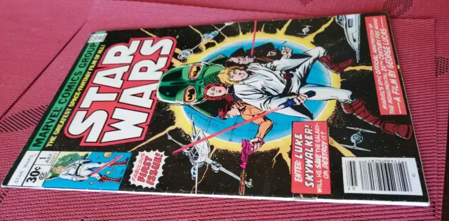 Star Wars #1 1st Printing (1977) Marvel comics - Very nice condition 3