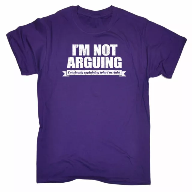 Im Not Arguing Simply Explaining Why Right T-SHIRT funny Gift Gifts T Shirts Tee