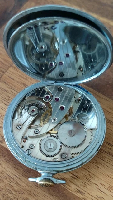 Montre De Poche Mécanique Vintage Eclips SGDG - Ancienne, En Bon état De Fonctionnement - Occasion Avec Usures
