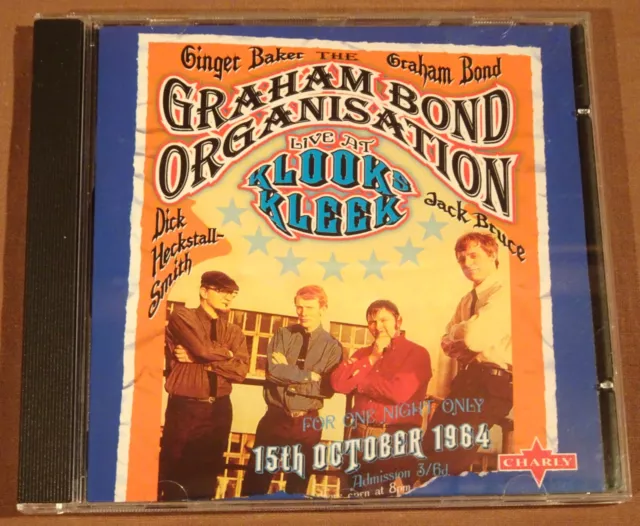 Graham Bond Organisation  -  " Live at Klooks Kleek   "  -  CD