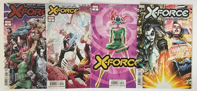 X-FORCE 1 2 3 4 5 6 7 8 9 Ben Percy Dustin Weaver Marvel 2020 NM/NM- 1st prints