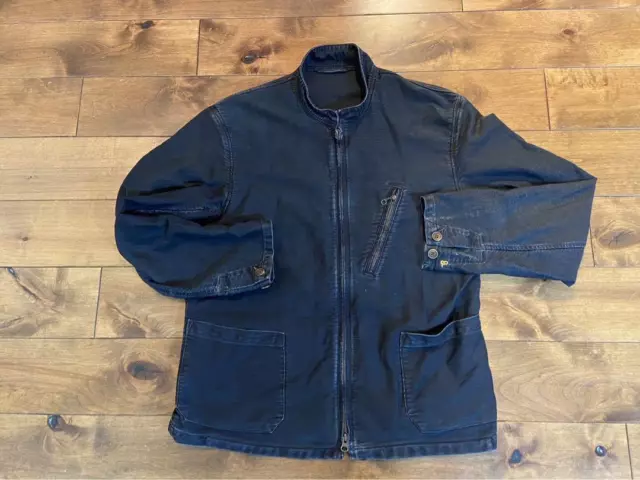 45Rpm Railroader Jacket Denim Outerwear Cotton Plain Single Button Old Clothes