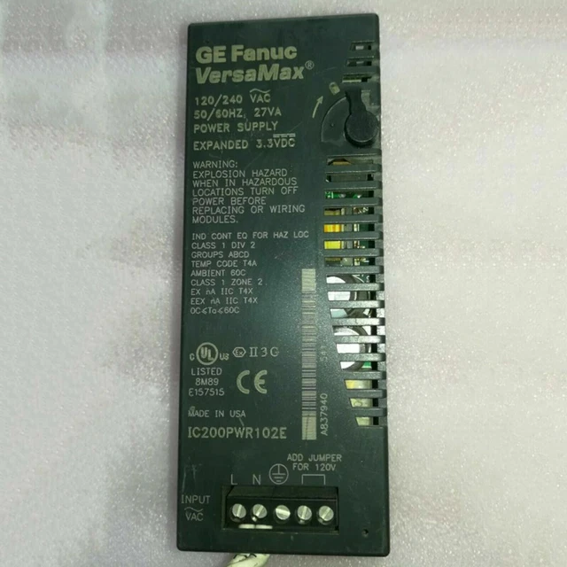 For GE fanuc IC200PWR102E Used Power Supply Module Free Shipping