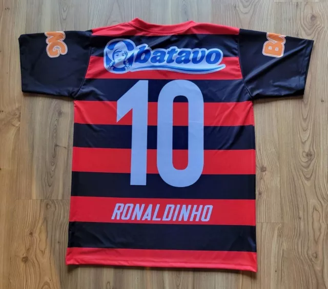 Trikot Ronaldinho Flamengo Rio de Janeiro Brasilien Gr. L, Neu!