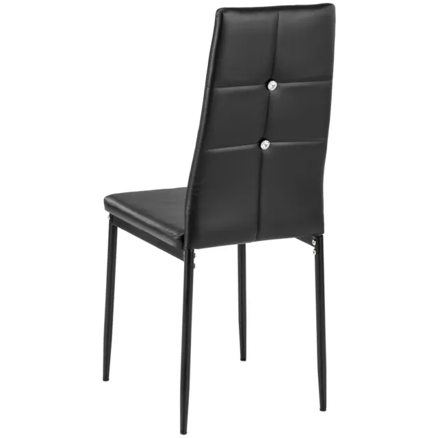 6x Esszimmerstuhl Set Stühle Küchenstuhl Polsterstuhl Stuhlgruppe Stuhl 3