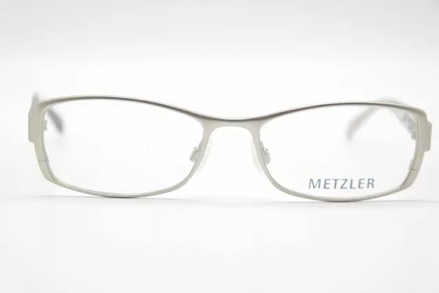 Metzler M1784A 50 15 135 Gris Plata Ovalado Montura de Gafas Nueva