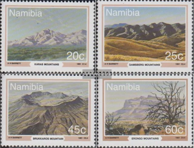 namibie - sud-ouest de l'afrique 707-710 (complète edition) timbres prémier jour