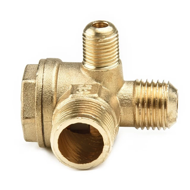 VALVOLA DI RITEGNO compressore d'aria ricambio oro monouso durevole con