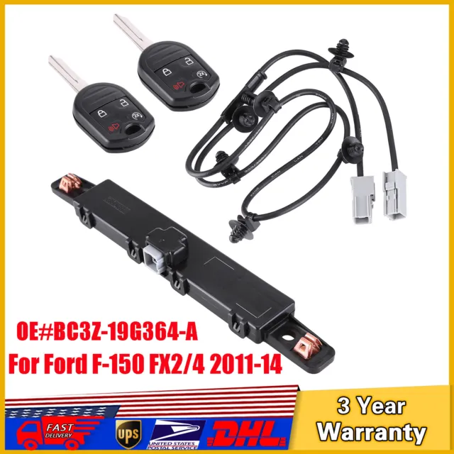 For Ford F-150 FX2/4 2011-2014 Remote Car Start Kit w/ 2 Keys For BC3Z-19G364-A