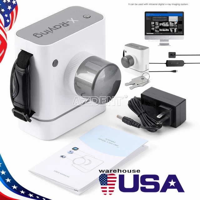Handheld Dental Digital X Ray Unit Portable Imaging System High Frequency UPS