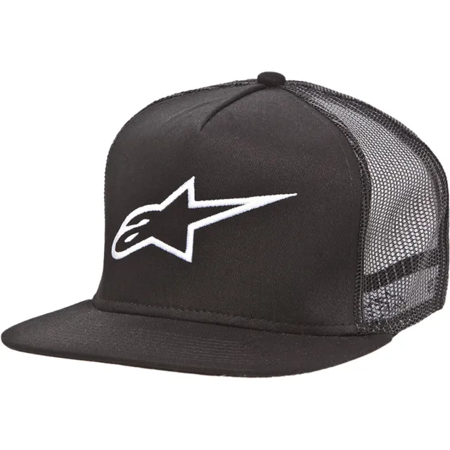 Alpinestars Corp '18 Snapback Trucker Hat Black