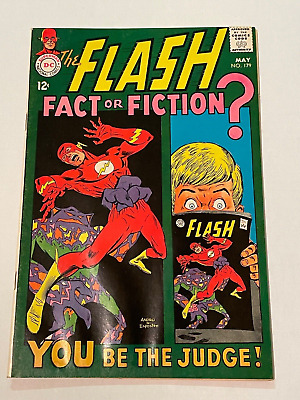 THE FLASH #179 GD- 1st Appearance of Earth Prime Silver Age DC COMICS