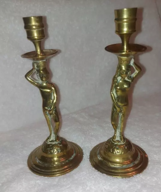 Candlesticks/ Holders, Brass, Metalware, Collectables - PicClick UK