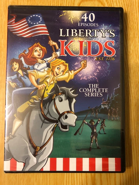 LIBERTY S KIDS DVD The Complete Series 40 Episodes 4 Disc Set New liberty-s-kids-dvd-the-complete-series-40-episodes-4-disc-set-new