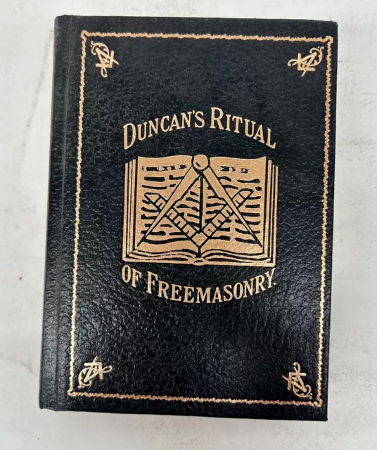 Vintage Duncan’s Manual Of Freemasonry Hardcover