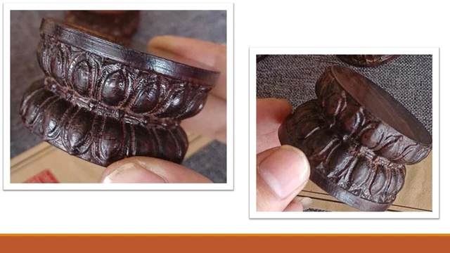 BASETTA BASE IN LEGNO PER FIGURINI - PLINTH DISPLAY WOOD BASE 6X6 H1 - Foto 2