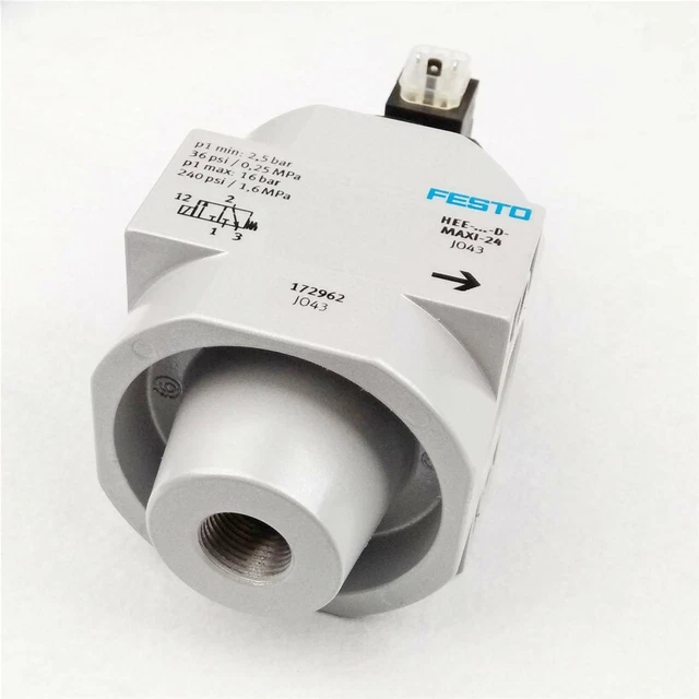 ONE FESTO HEE-D-MAXI-24 172962 valvola di avviamento di sicurezza sorgente aria nuova