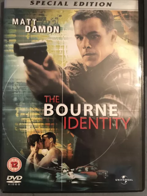 The Bourne Identity DVD (2004) Matt Damon, Liman (DIR) cert 12 Special Edition