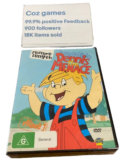 DENNIS THE MENACE 1 DVD Region:4 $6.00 - PicClick AU
