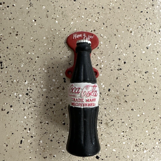 VTG Coca Cola Door Pull Handle Cast Iron Metal Zoom In On Pictures On Condition