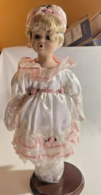 Heritage Signature Collection Birthday Girl Jenny Porcelain Doll #12142