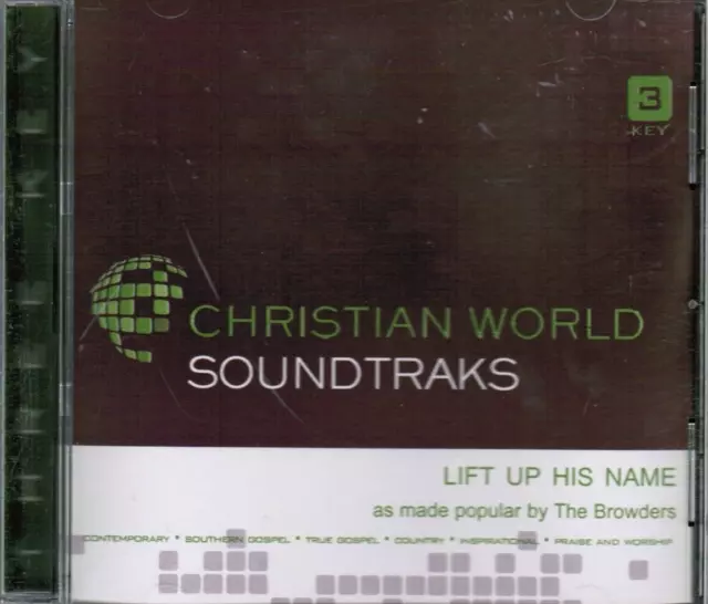 Lift Up His Name - The Browders - Christian AccompanimentTrack CD