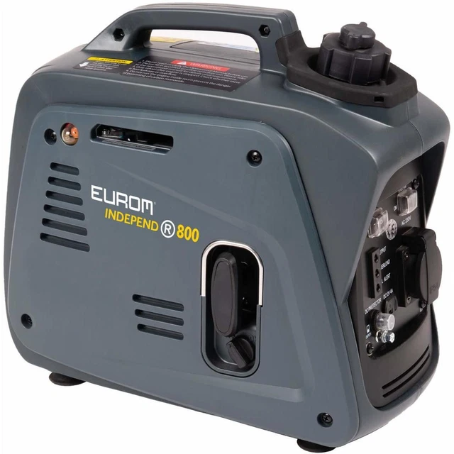 Eurom Independ 800 Benzin-Generator Benzinaggregat 0,9kW 2,1l Camping 1352548