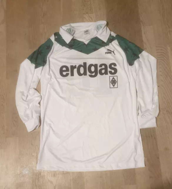 Borussia Mönchengladbach Trikot  Größe XL Gladbach Retro Erdgas 