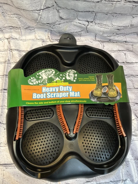 Boot Scraper Mat Rubber Heavy Duty Shoe