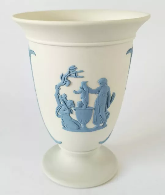 Wedgwood - Bleu sur Blanc Vase
